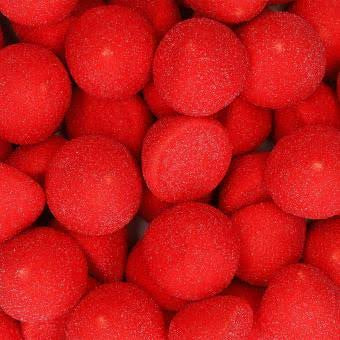 Spekbollen rood aardbei