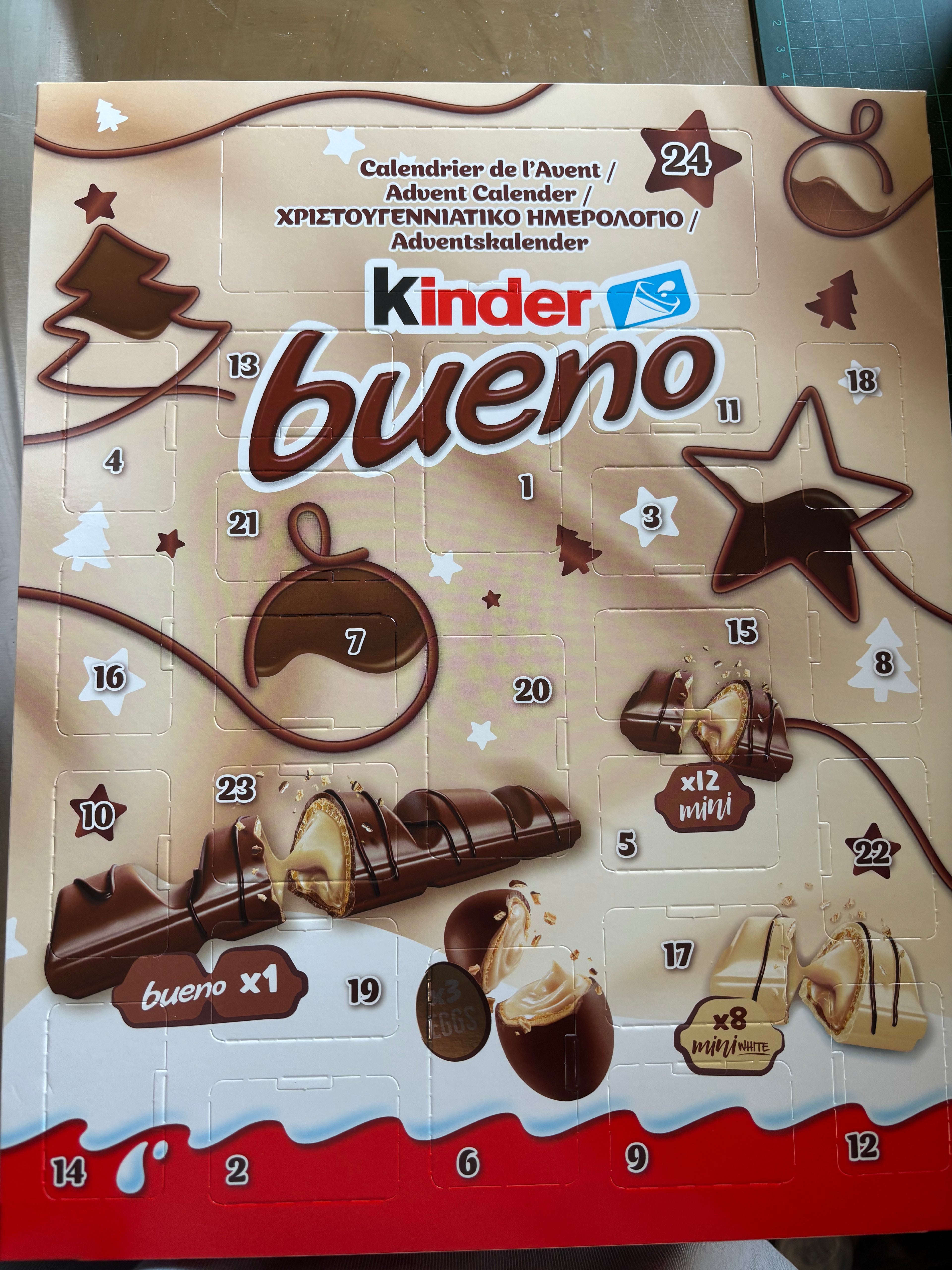 Kinder bueno advent kalender